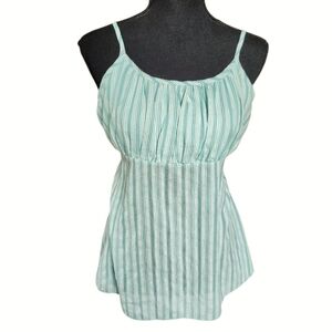 Y2k Poetry Brand Flowy Fairy Milkmaid Tie Waist Cami Sz L